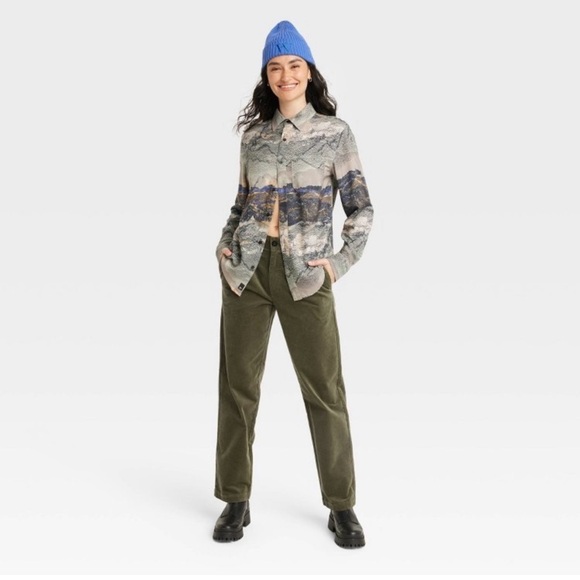 Houston White Adult Velvet Double Pleated Pants NWT Unisex 30X30 men/women NWT - Picture 9 of 9